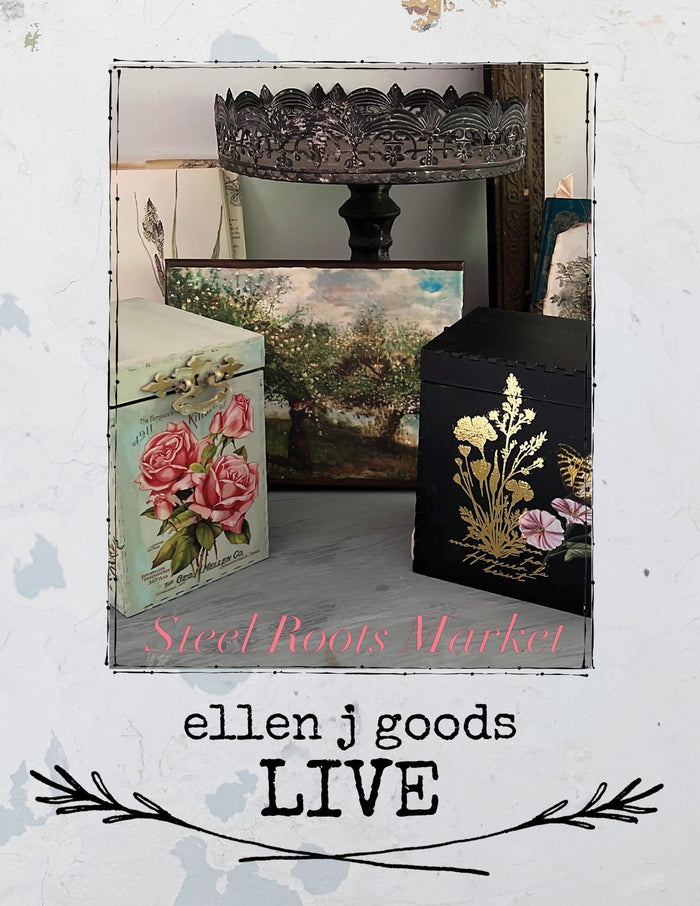 Vintage Inspired Seed Storage Box with Carrie DeKalb 5/27/26