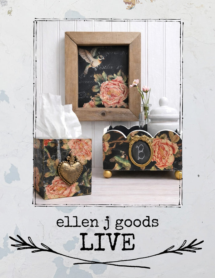 Roycycled Tissue Paper
Decoupage DIY/
Beginner-Friendly
& No Fuss 1/28/26