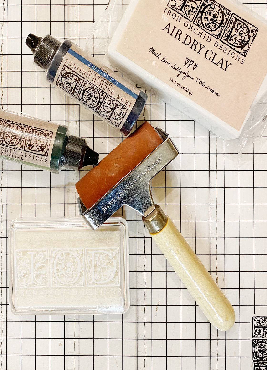 IOD tools and inks