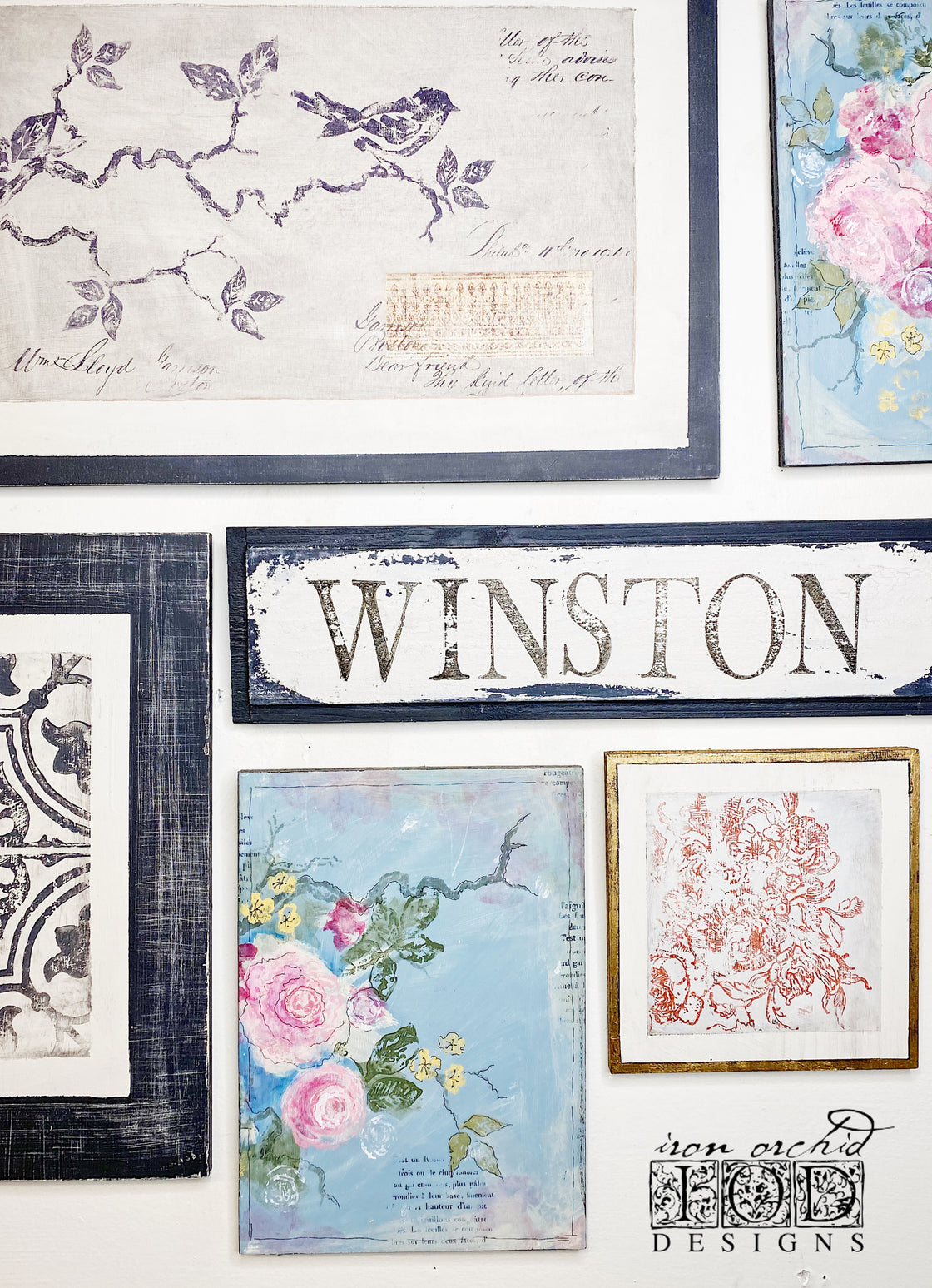 IOD Decor Stamps
