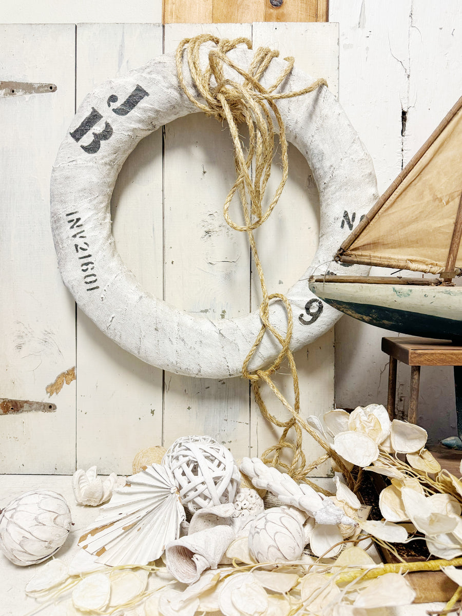 Nautical Wreath from Jeanne d'Arc Living! 