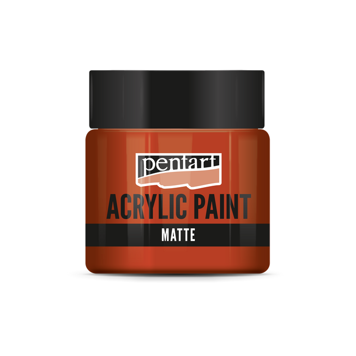 Acrylic paint matte