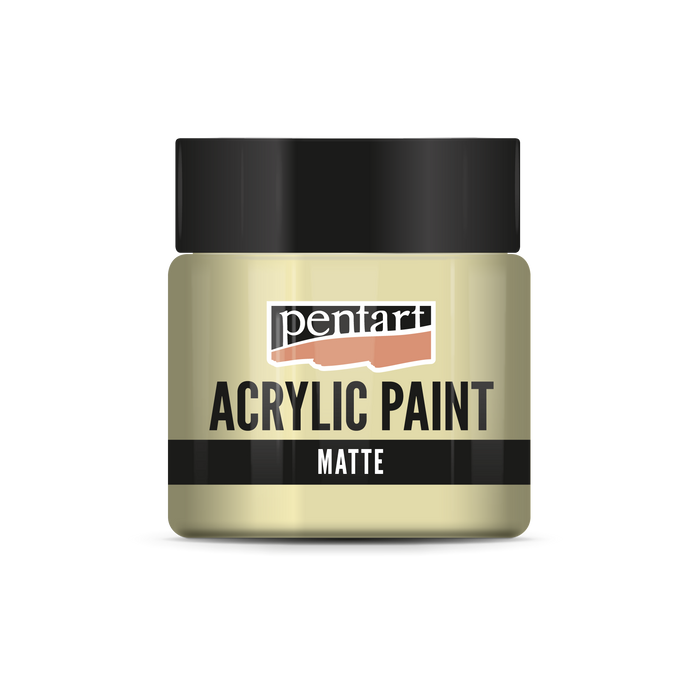 Acrylic paint matte