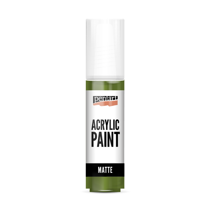 Acrylic paint matte