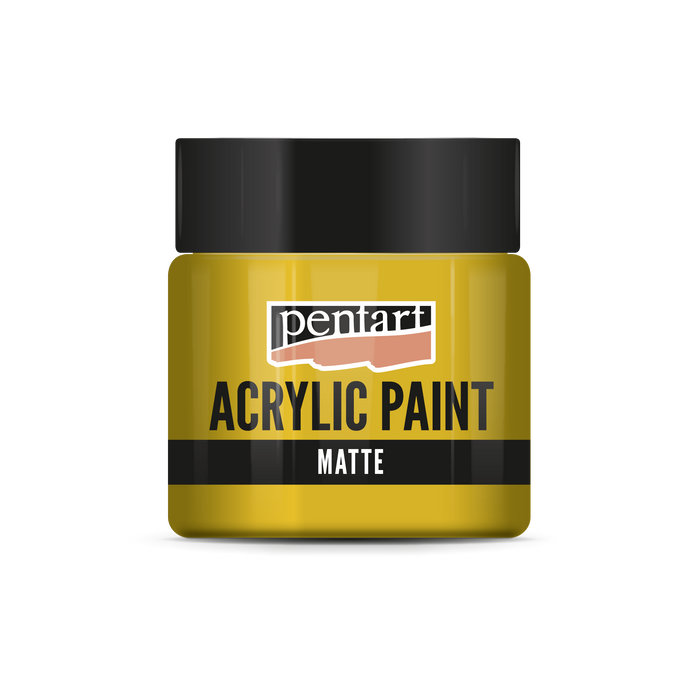 Acrylic paint matte