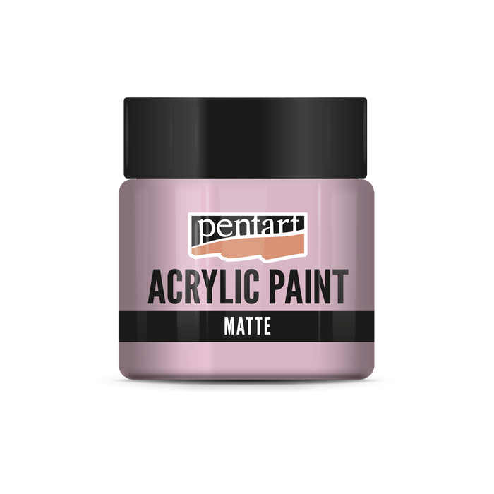 Acrylic paint matte