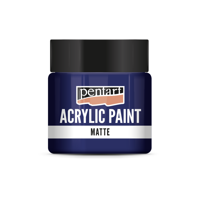 Acrylic paint matte