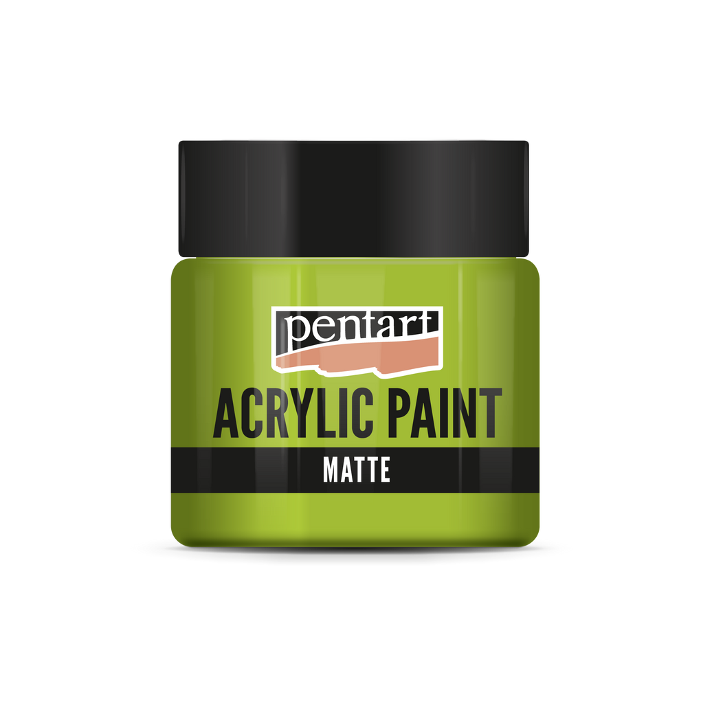 Acrylic paint matte