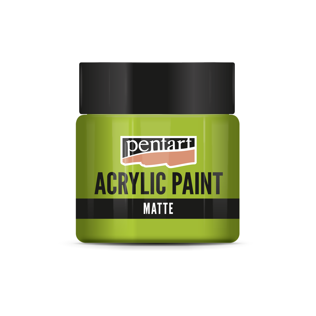 Acrylic paint matte