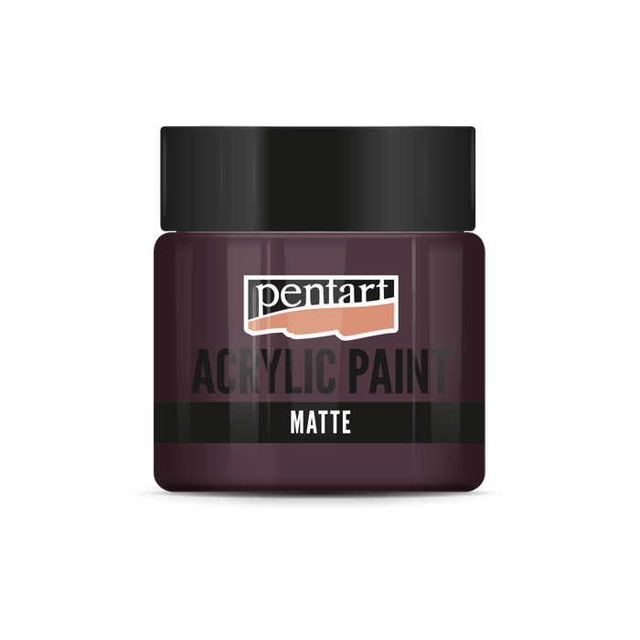 Acrylic paint matte