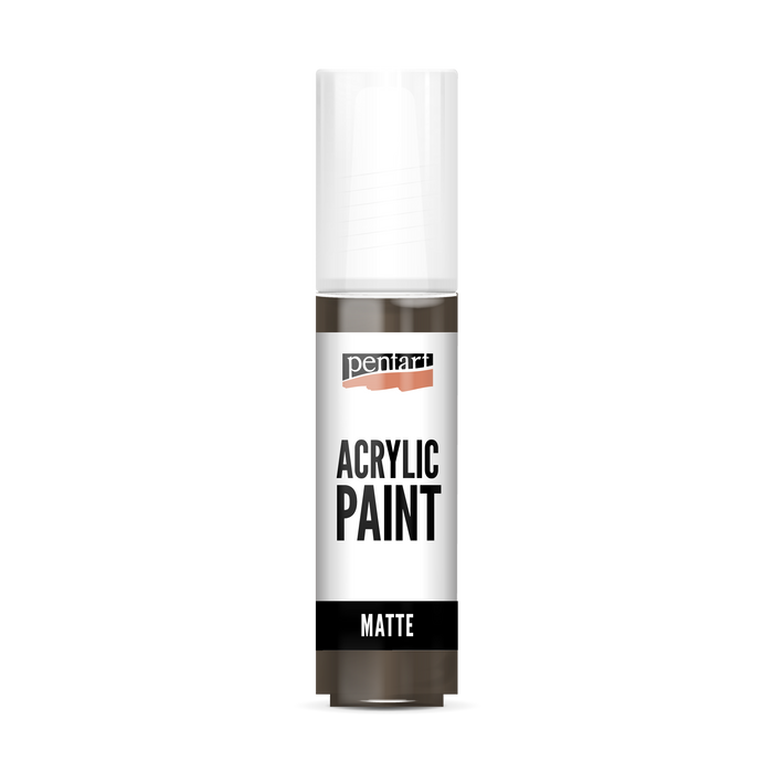 Acrylic paint matte