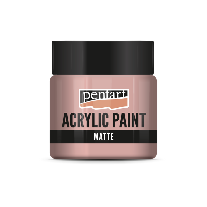 Acrylic paint matte