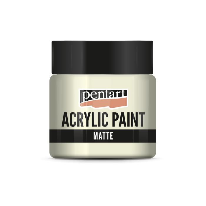 Acrylic paint matte