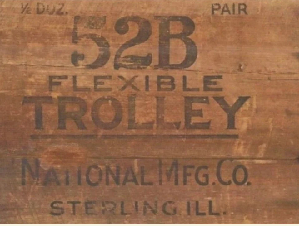 Wood Crate "Trolley"