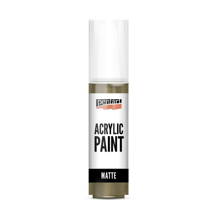Acrylic paint matte