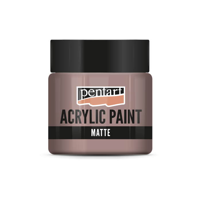 Acrylic paint matte