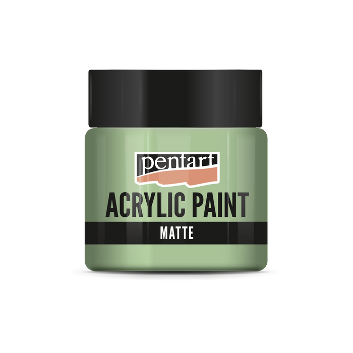 Acrylic paint matte