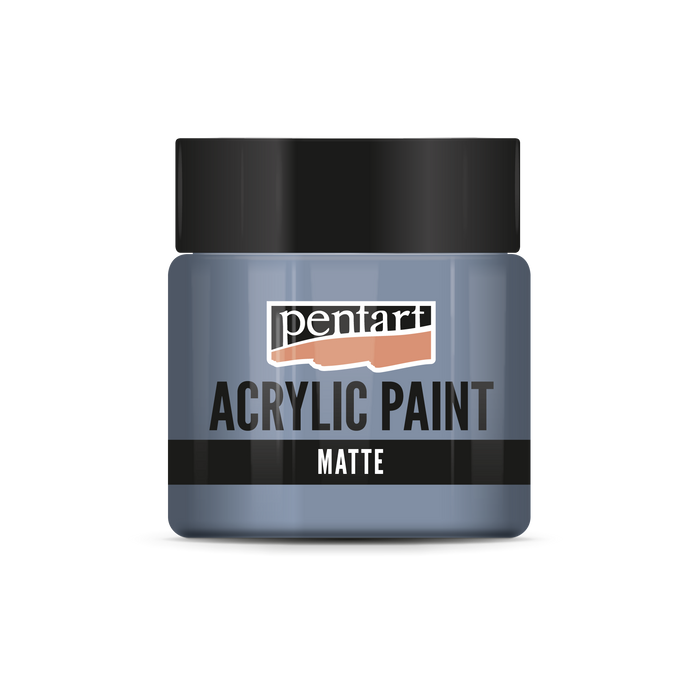 Acrylic paint matte