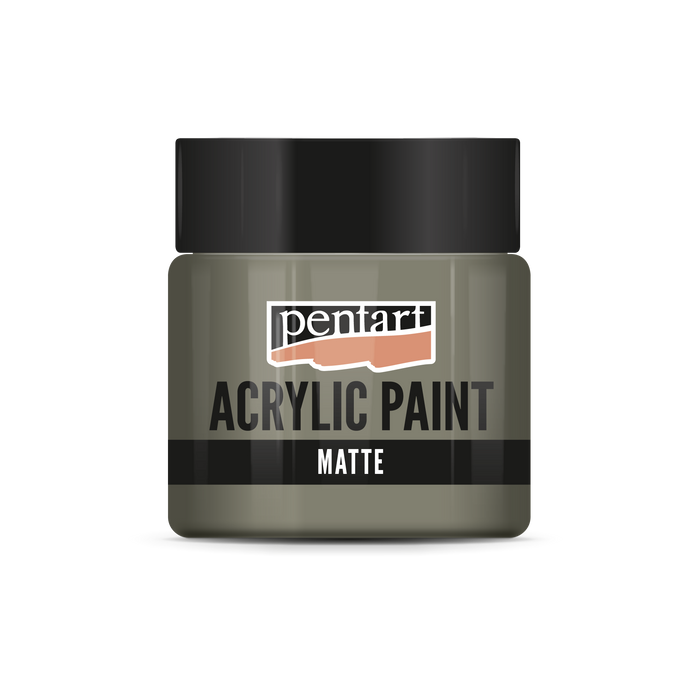 Acrylic paint matte