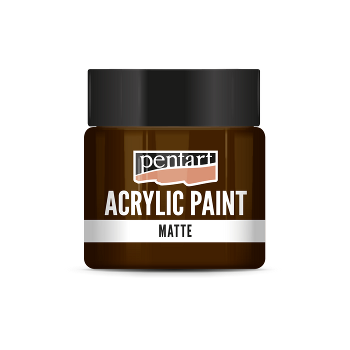 Acrylic paint matte