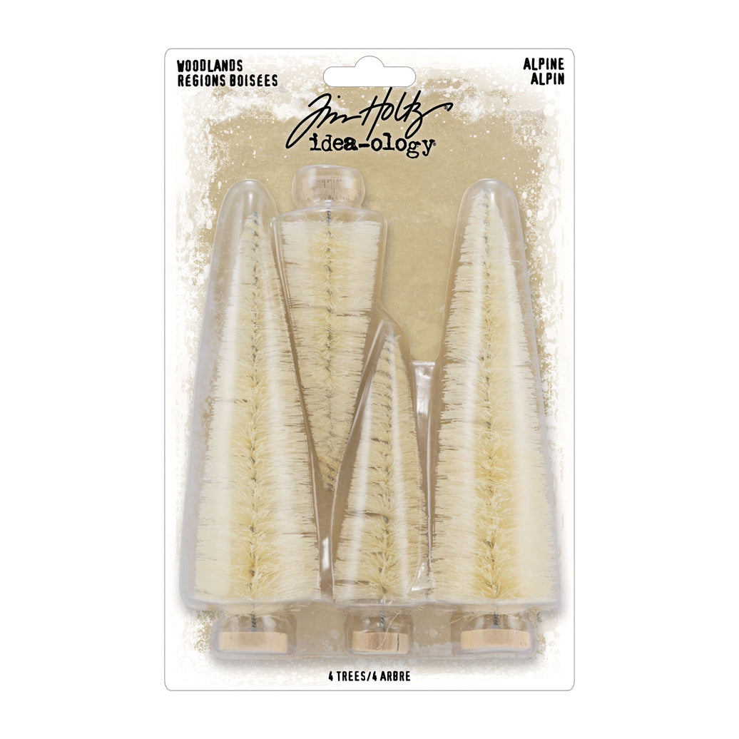 Tim Holtz Woodland Trees Alpine Christmas 2024