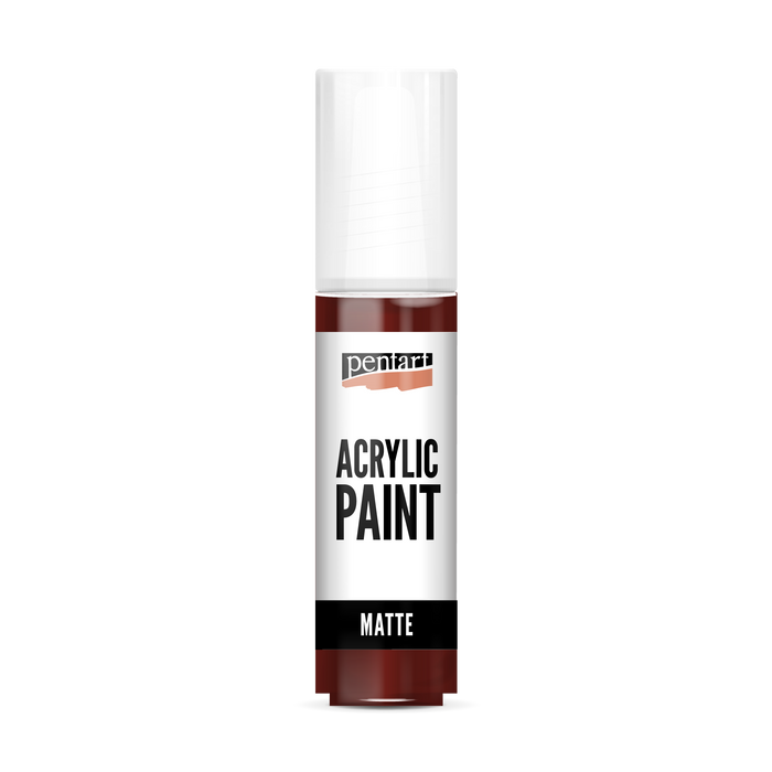 Acrylic paint matte