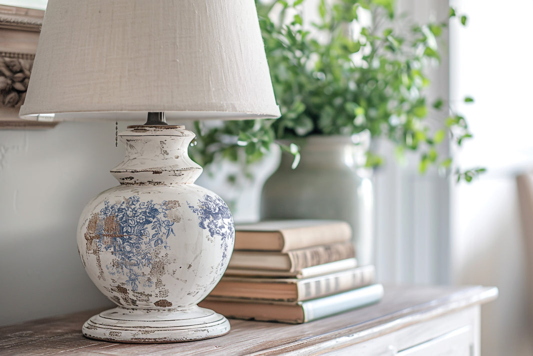 Delft Blue IOD Paint Inlay