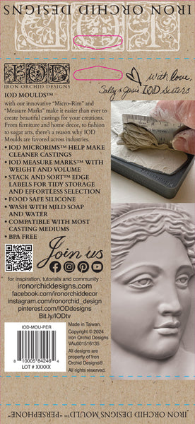 Persephone IOD Décor Mould