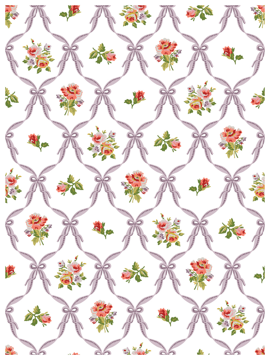 Ditsy Blooms IOD Paint Inlay 12x16 Pad
