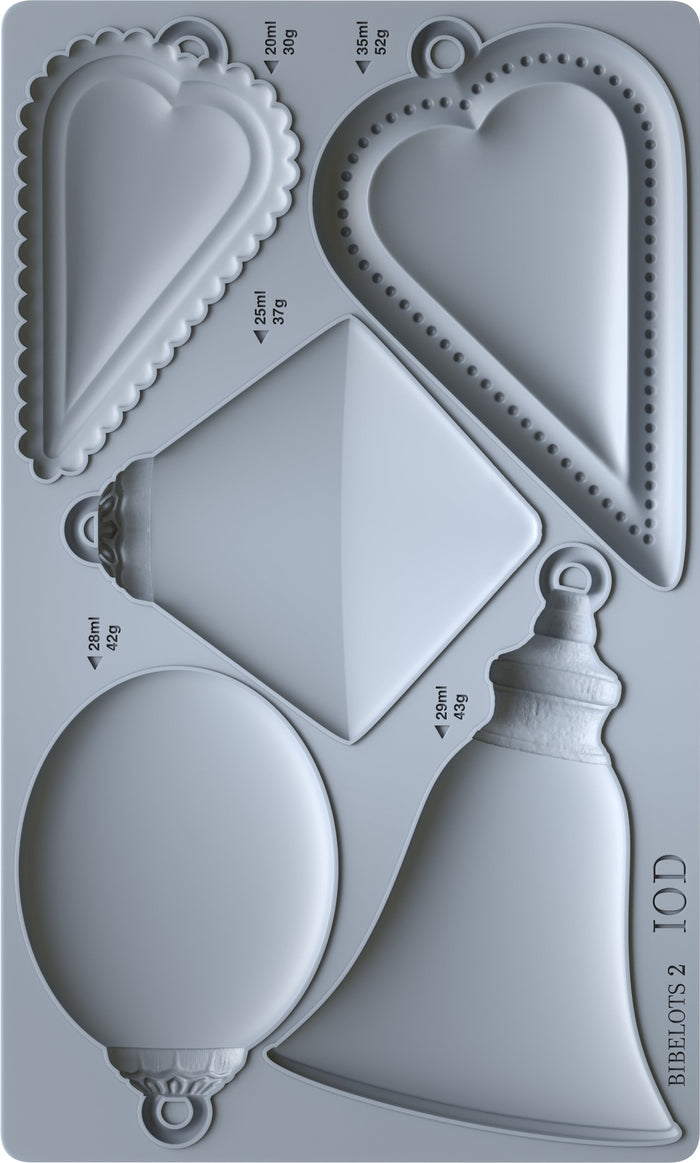 Bibelots 2 6x10 IOD Mould