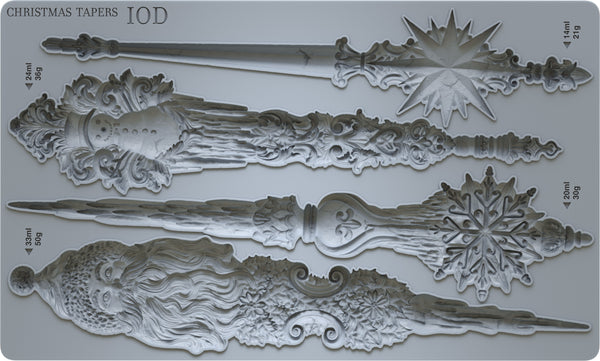 Christmas Tapers Décor Mould