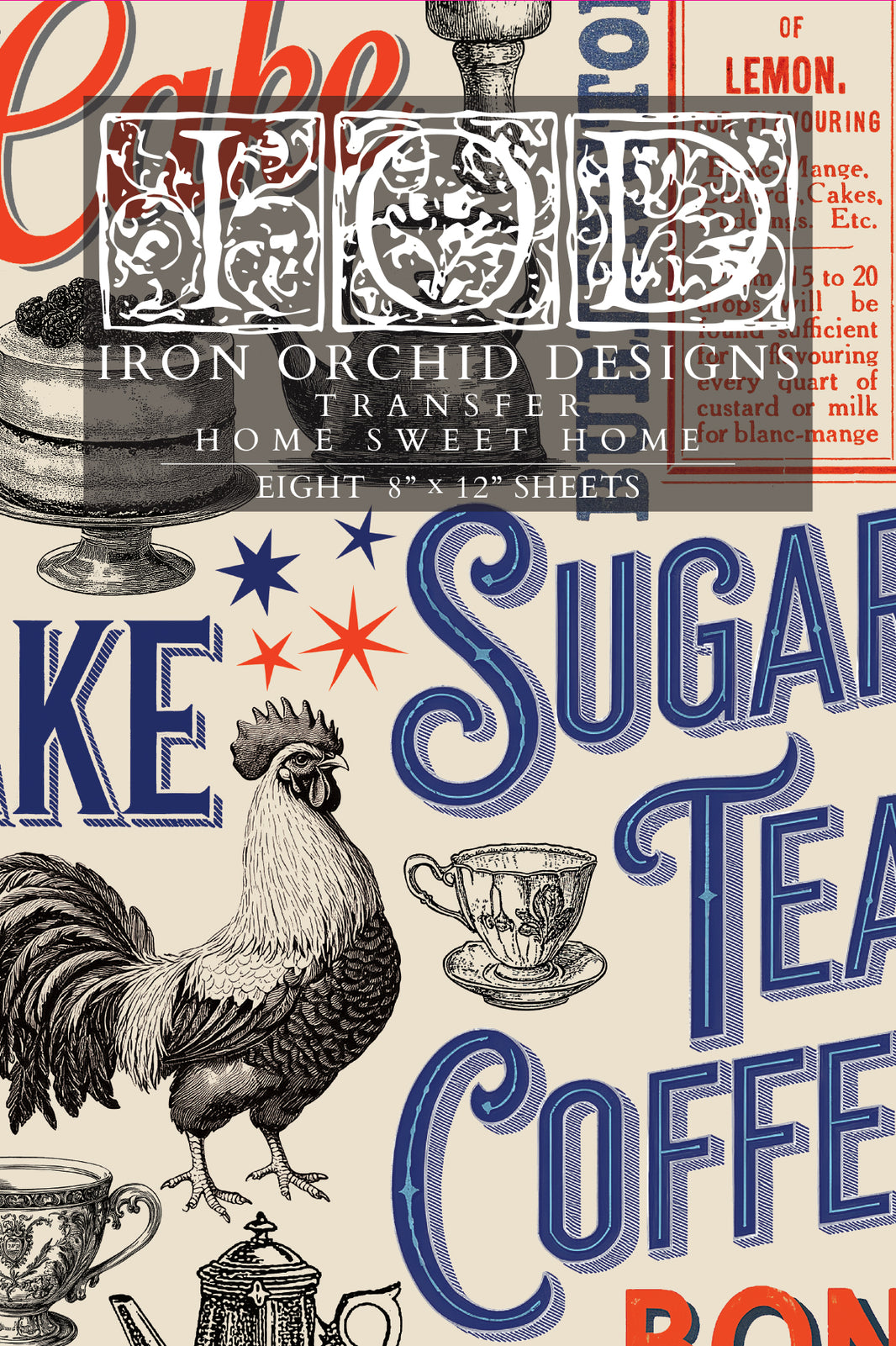 Home Sweet Home IOD Transfer 8x12 Pad