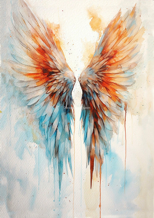 Andy Skinner - Watercolor Wings II