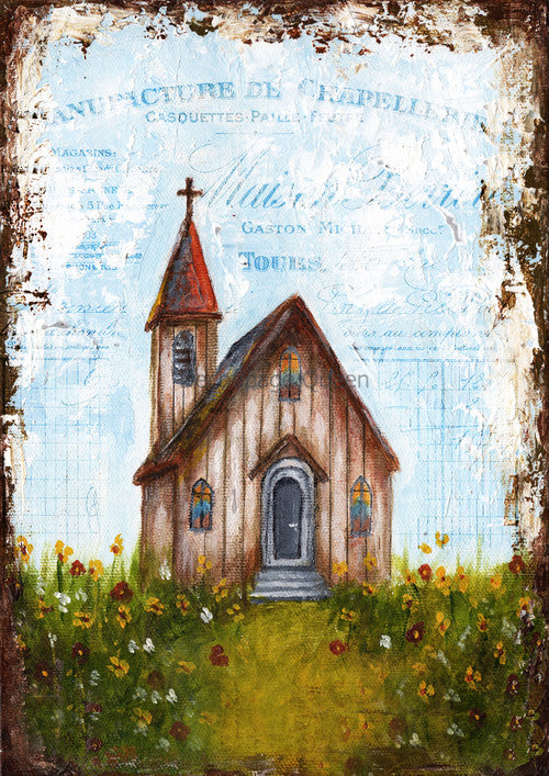 Wedding Chapel - Teresa Rene Art