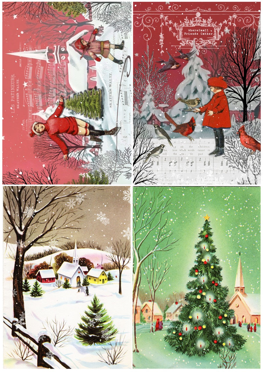 Holiday Post - Seasons Greetings 1962 - ellen j goods