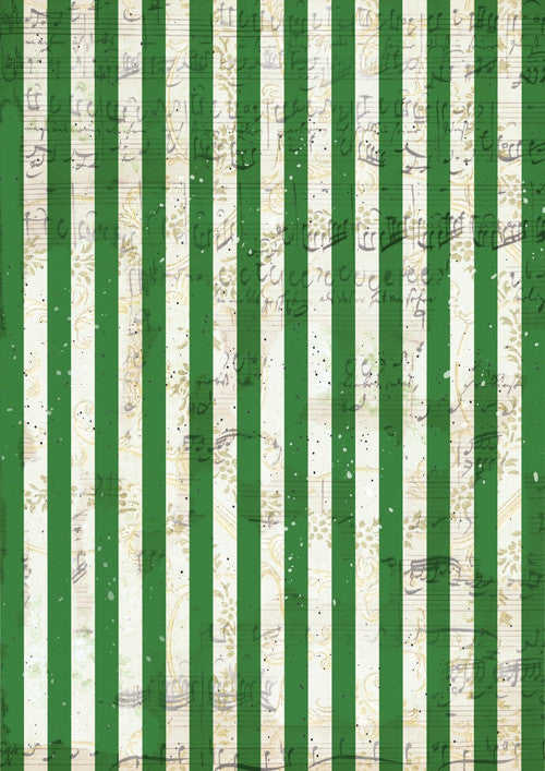 Wintergreen Stripe - Northwoods Holiday - ellen j goods Collection
