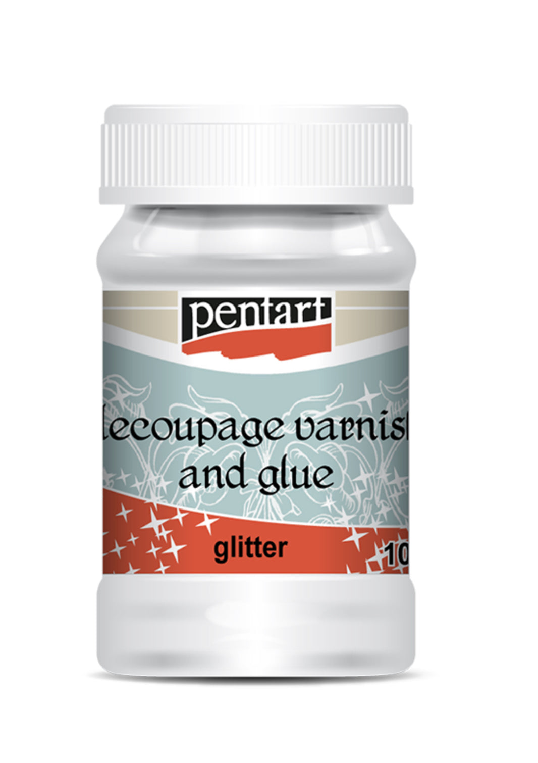 Decoupage Varnish and Glue with Glitter 100 ml