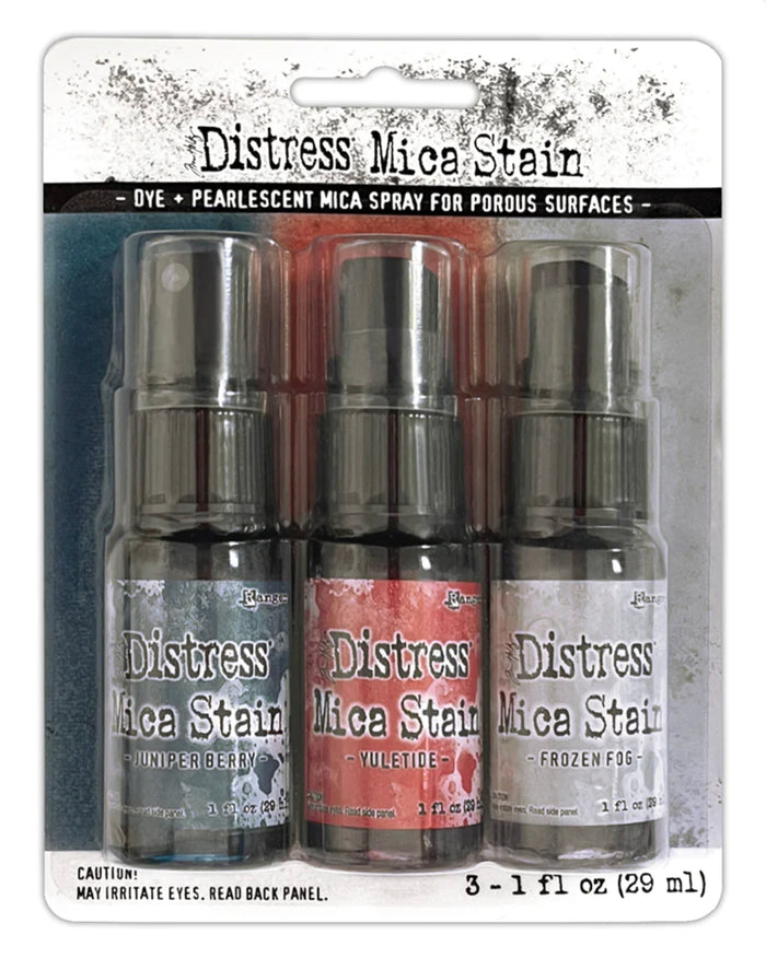 Tim Holtz Distress Holiday Mica Spray Sets