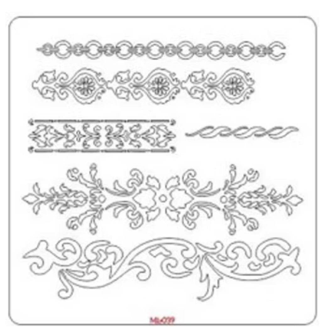 Classic Borders 12" X 12"