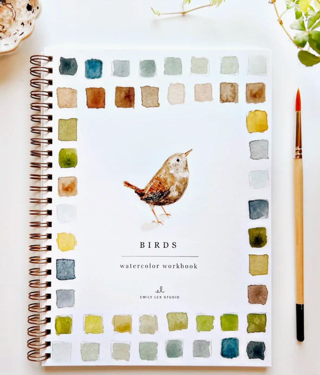 Emily Lex Watercolor Workbooks and Brushes