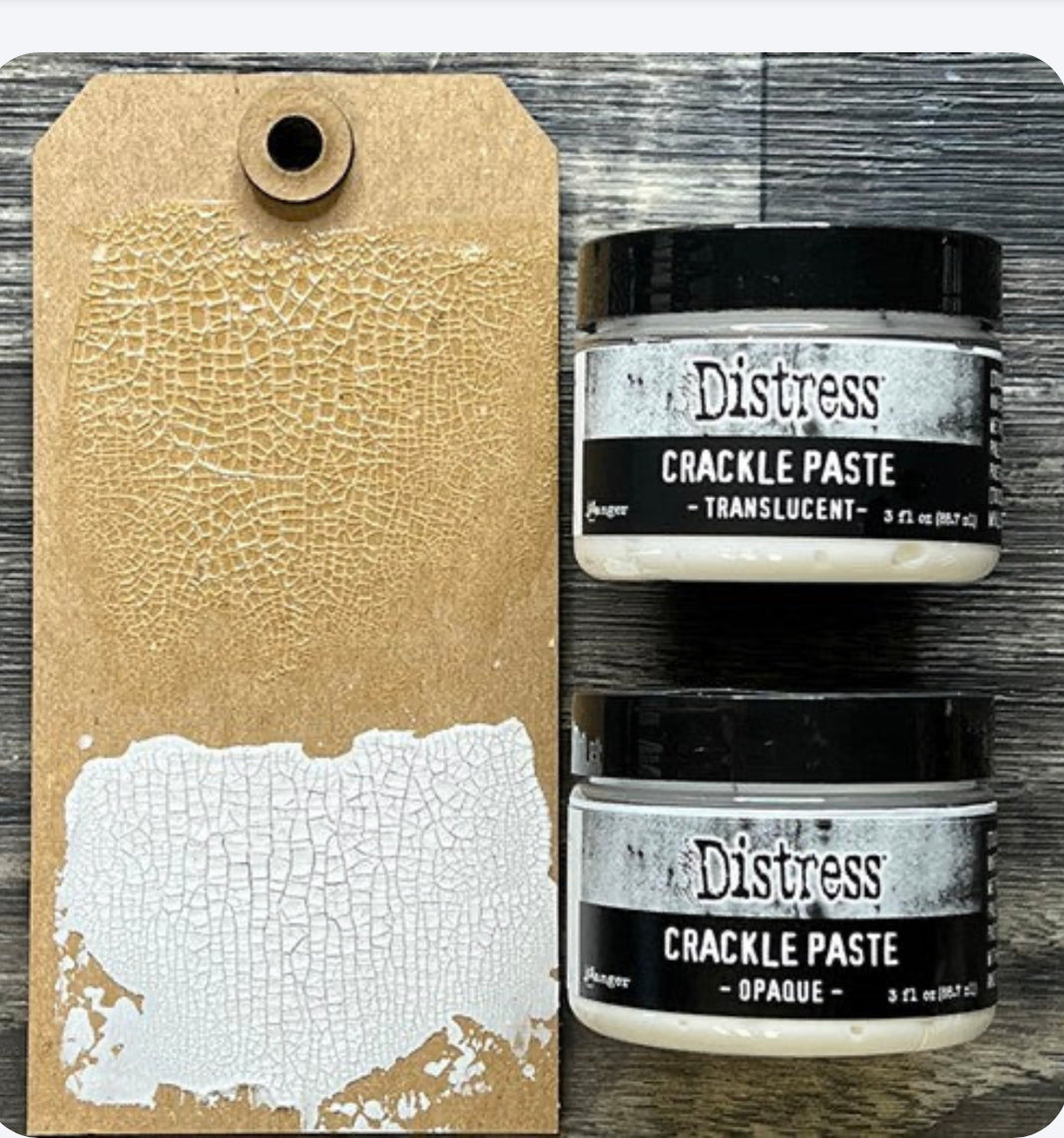 Tim Holtz Distress Crackle Paste, Opaque