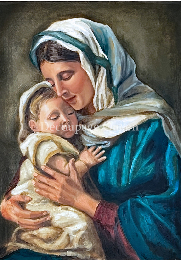 The Gift, Teresa Rene Art, rice paper design by Decoupage queen, arts & entertainment > hobbies & creative arts > arts & crafts, for decoupage and crafting