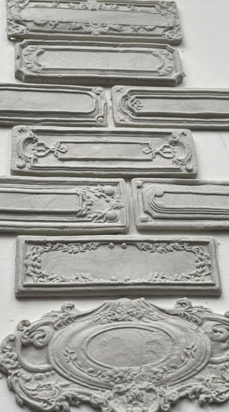 Conservatory Labels  IOD Décor Mould