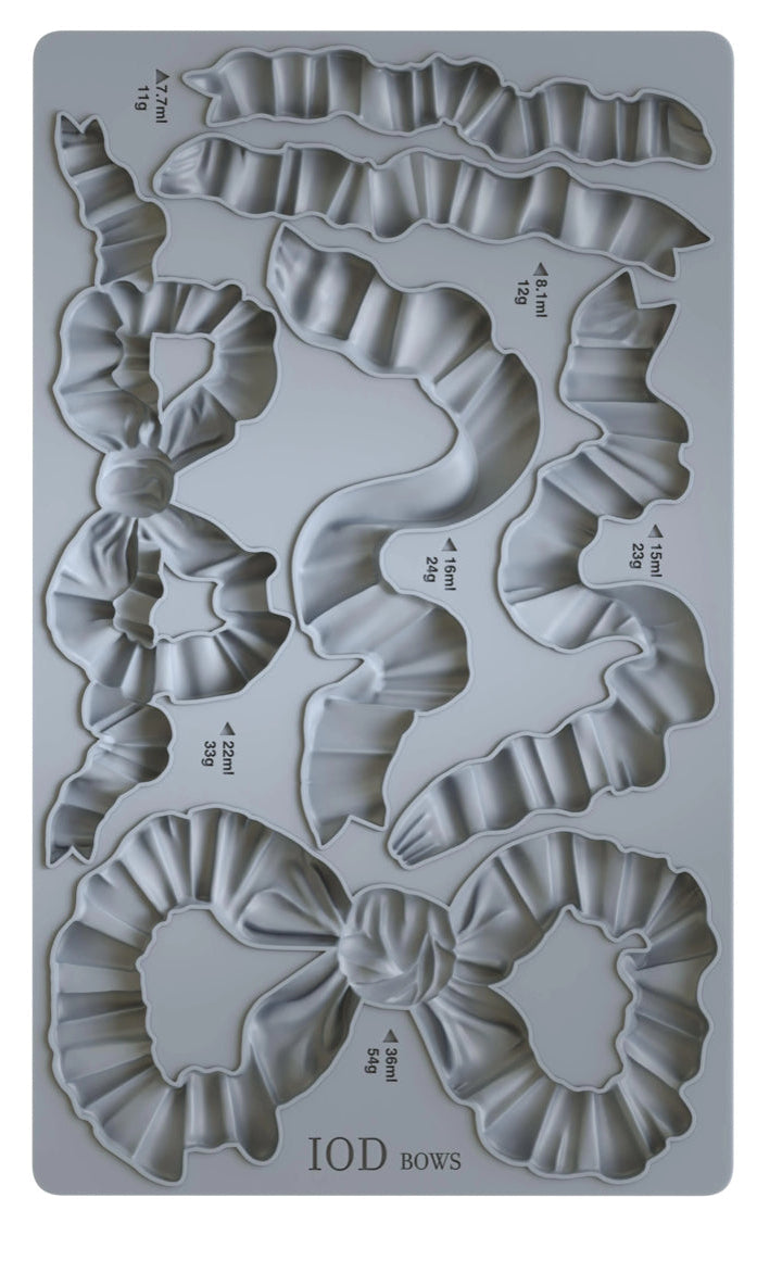 Bows IOD Décor Mould