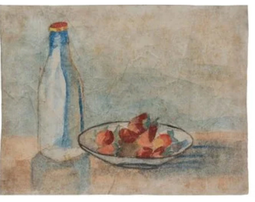 Aged Poster Still Life on