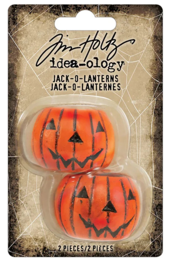 Tim Holtz idea-ology 2025 Halloween Jack-O-Lanterns