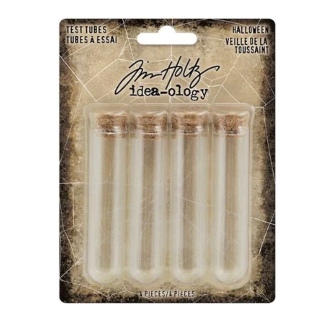 Tim Holtz Glass Test Tubes Halloween