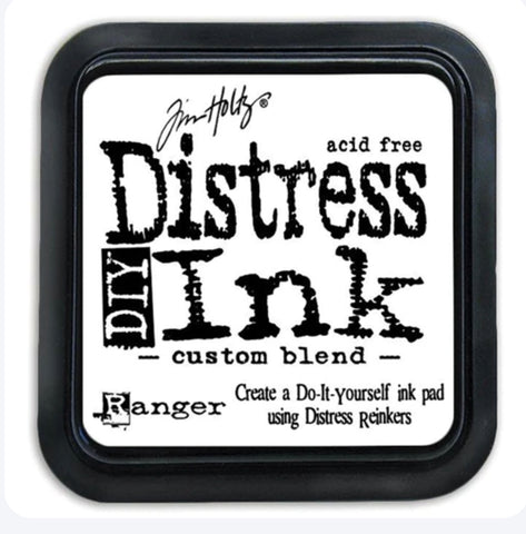 Distress Ink Pad DIY Custom Blend