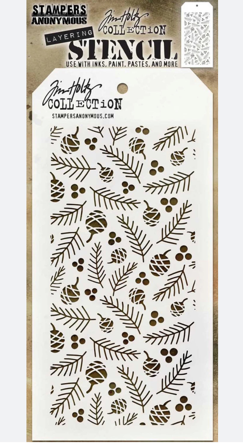 Tim Holtz Stencil Gatherings