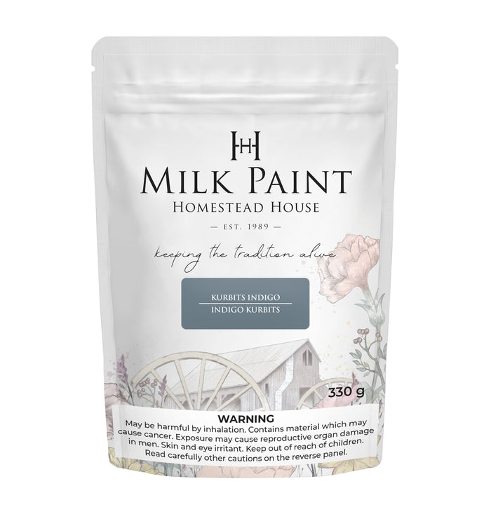 Kurbits Indigo Homestead House Milkpaint 330g